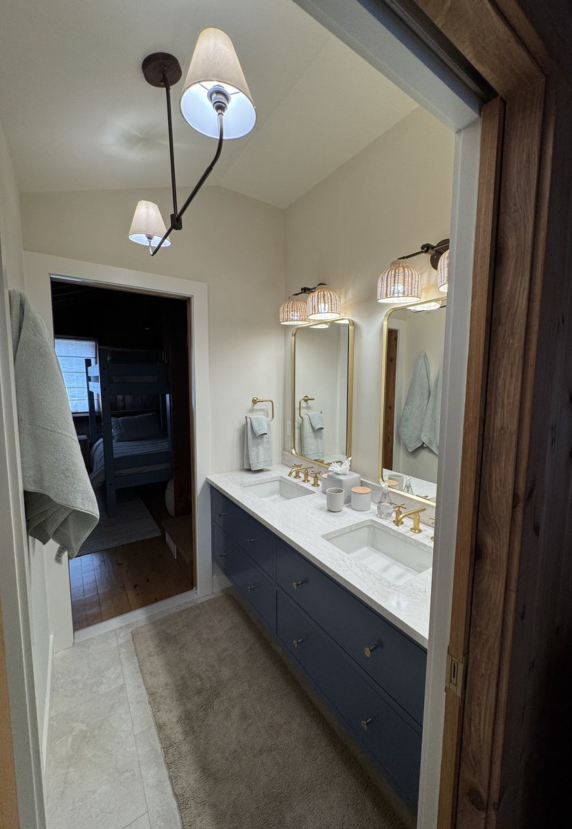 Primary bathroom after renovation